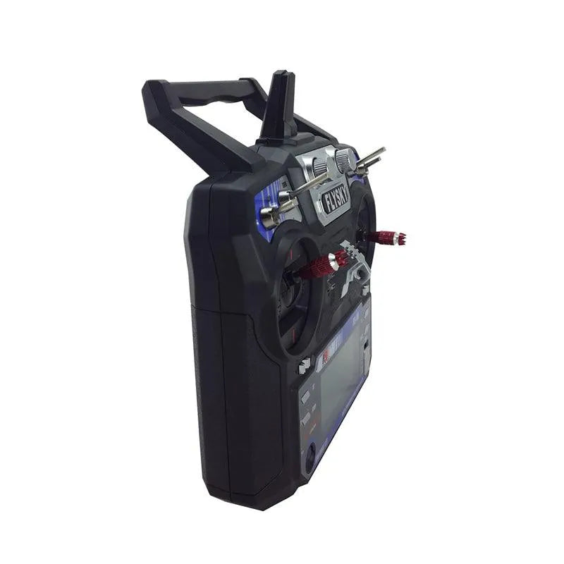 FlySky FS i6 2.4GHz 6CH AFHDS RC Radio Transmitter Without Receiver - Mode 2 for FPV Drones, RC Airplanes, Helicopters & Car Models - Perfect for Hobbyists and Beginners