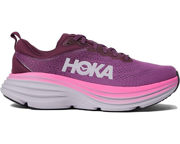 Hoka Bondi 8 Women's Running Shoes - Lightweight Cushioned Sneakers for Walking, Jogging & Gym Workouts - Perfect for Road Running, Fitness Training & Daily Wear