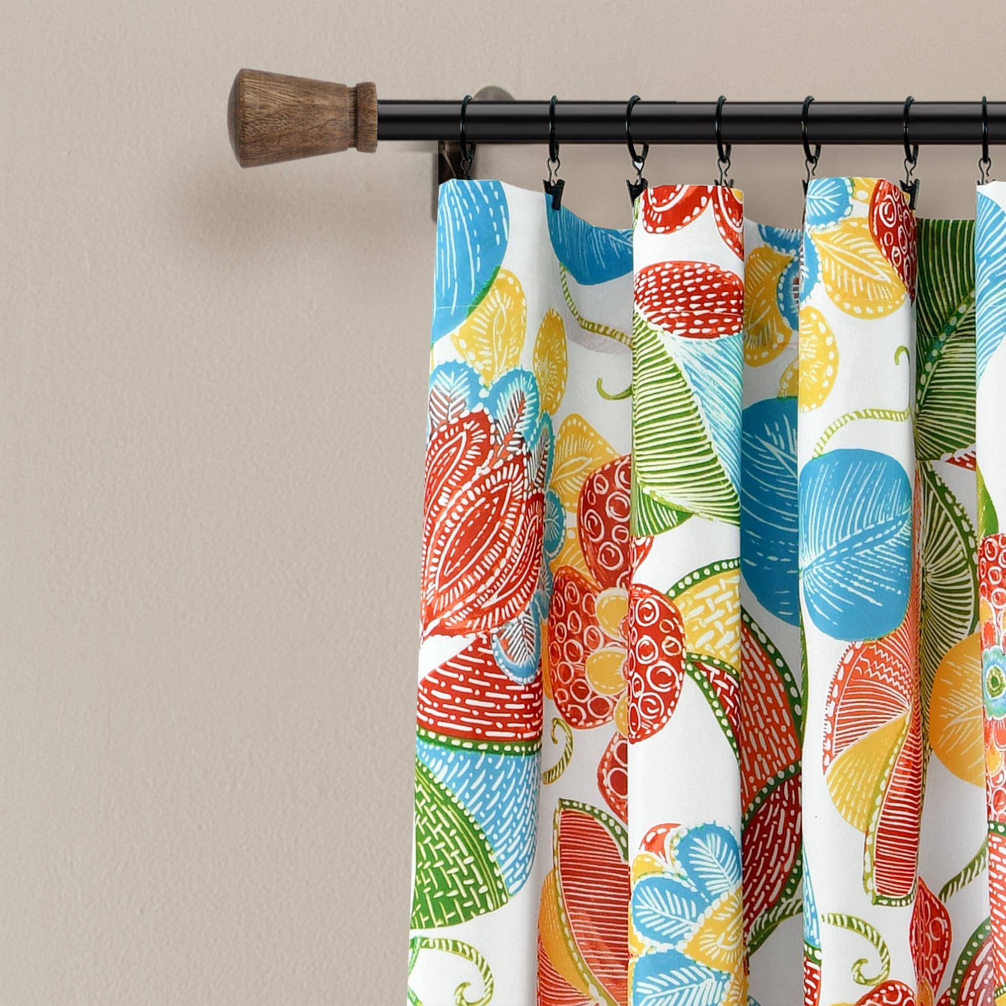 Layla Window Curtain Panel Set - Blackout Drapes for Bedroom & Living Room - Thermal Insulated Room Darkening Curtains - Home Decor for Privacy & Light Control - Perfect for Nursery, Office & Apartment Windows