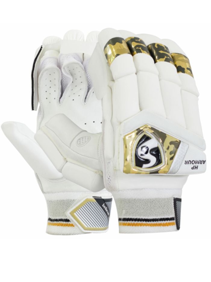 Premium SG HP Armour Cricket Batting Gloves - Lightweight & Protective for Professional Players - Perfect for Practice, Matches & Training Sessions