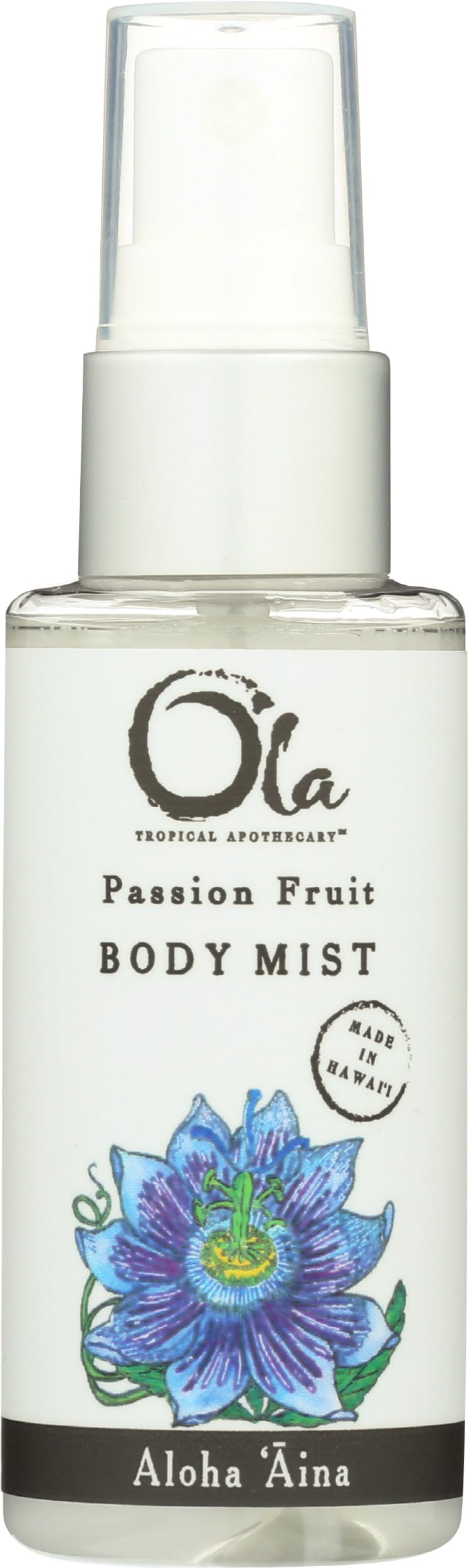 Ola Passion Fruit Scented Deep Sea Mist Hair Spray - 2 Fl Oz for Beach Waves & Summer Hairstyles