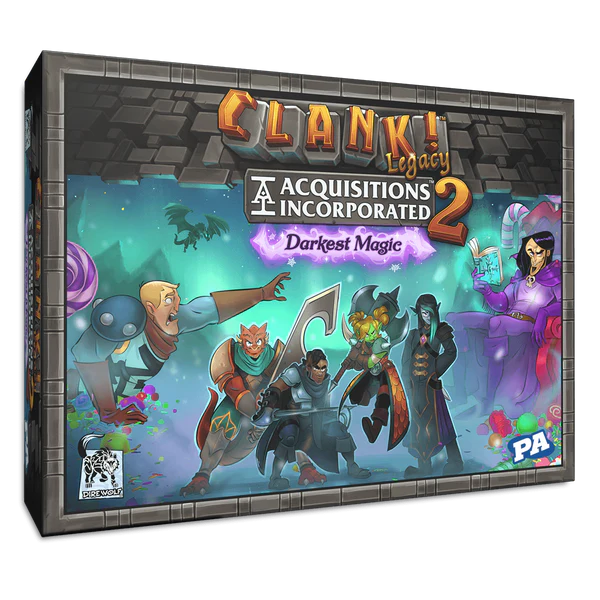 Clank! Legacy 2: Acquisitions Incorporated - Darkest Magic Board Game | Strategy Adventure Game for Adults & Teens | Perfect for Game Nights & Fantasy RPG Fans