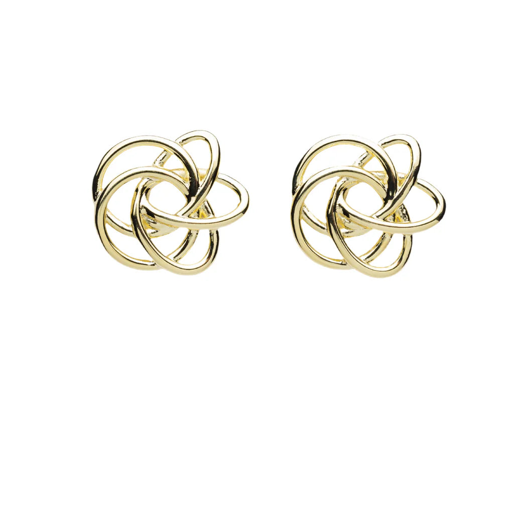 Sheila Fajl Floral Blossom Earrings for Women - Elegant Flower Dangle Earrings for Party, Wedding & Everyday Wear