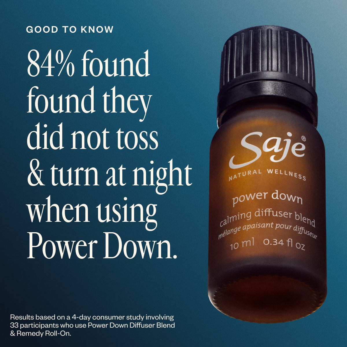 Power Down Calming Diffuser Blend - Essential Oil Relaxation for Stress Relief & Better Sleep - Perfect for Bedtime, Yoga & Meditation