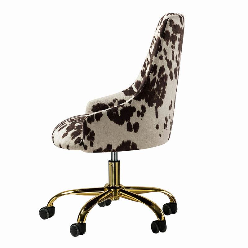 Ergonomic Brett Fabric Office Chair with Adjustable Height and Lumbar Support - Perfect for Home Office, Gaming, and Workspace Comfort