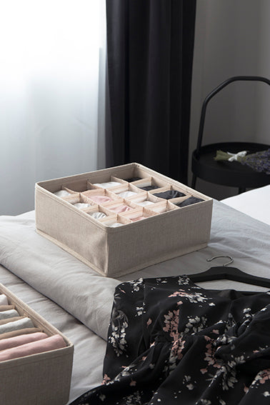 16 Compartment Drawer Organizer - Expandable Storage Solution for Kitchen Utensils, Office Supplies & Makeup Accessories | Perfect for Home, Office & Travel Organization