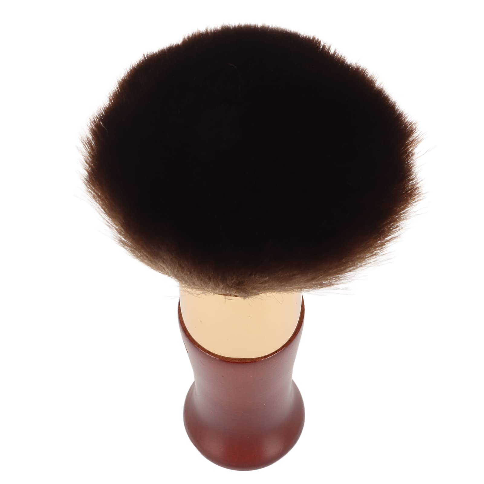 Neck Hair Duster Brush - Soft Nylon Bristles, Ergonomic & Portable Design for Gentle Skin Care - Perfect for Home Grooming, Barber Shops & Personal Hygiene