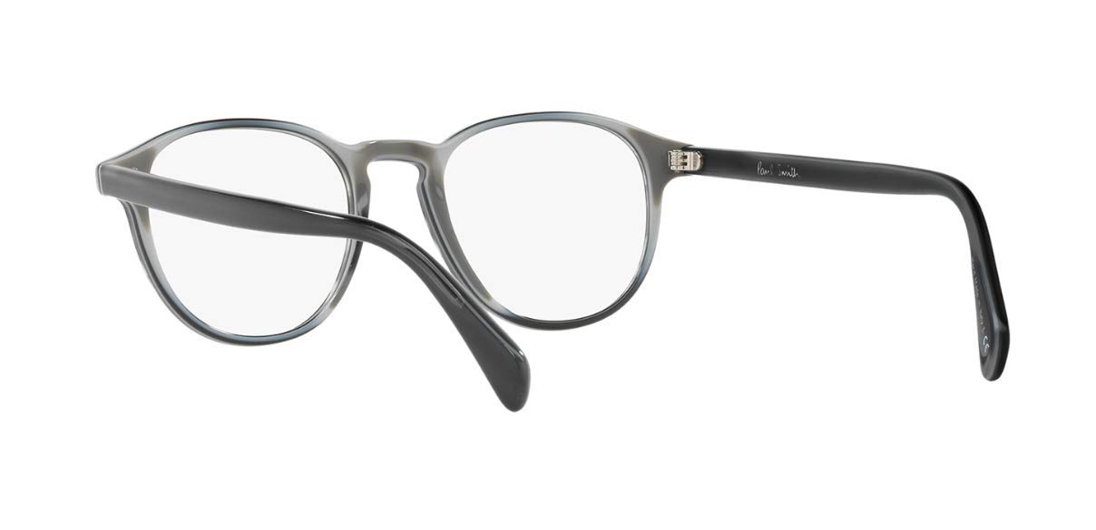 Paul Smith Rx Eyeglasses Frames PM 8263 1540 - 48x19 Mayall Deluxe Grey Stripe | Premium Prescription Glasses for Men & Women | Perfect for Office, Reading & Everyday Wear