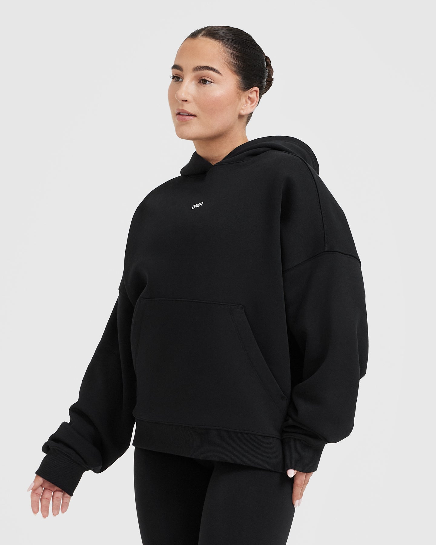 Premium Unisex Oversized Graphic Hoodie - Soft Cotton Pullover Sweatshirt for Men & Women | Black | Casual Streetwear, Lounge Wear & Winter Fashion