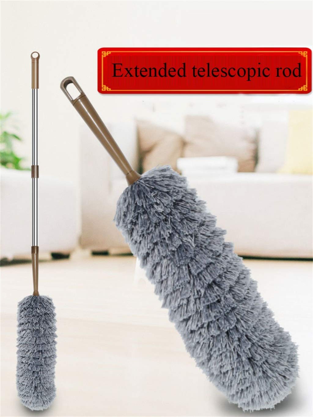 Extendable Rotating Shower Squeegee - Professional Window Glass Cleaner for High Windows, Mirrors, Showers & Cars - Adjustable Handle (Color B) - Perfect for Bathroom Cleaning, Car Washing & Hard-to-Reach Surfaces