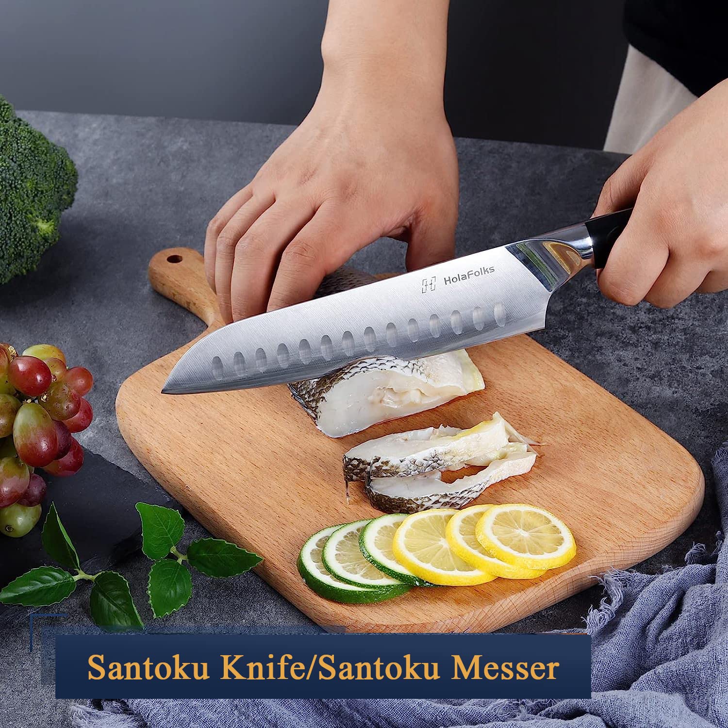 Premium Japanese Chef Knife Set - 8