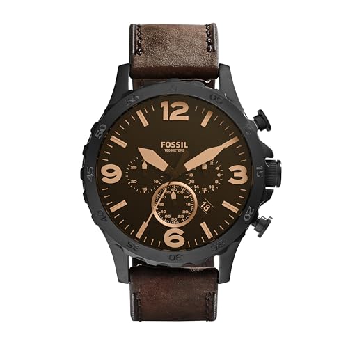 Black/Brown Leather