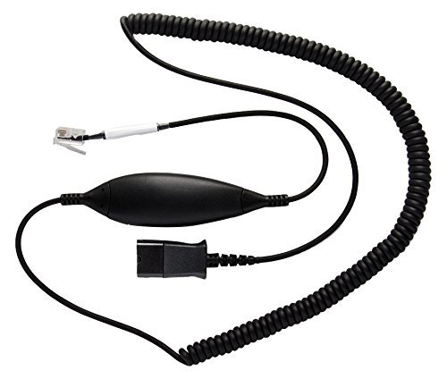 TruVoice HD-550 Premium Noise Canceling Headset with Detachable Smart Cable - Crystal Clear Audio for Call Centers, Office & Remote Work | Compatible with 95% of Phones & VoIP Systems