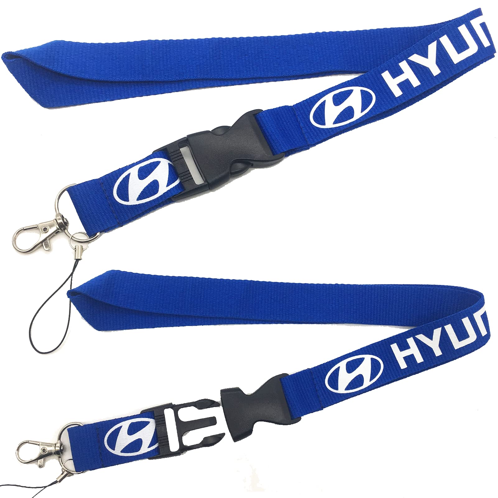 2PCS Custom Detachable Car Lanyard with Quick Release - Car Key Card Holder & Keychain Lanyard for Easy Access - Perfect for Car Keys, ID Badges, and Work Keys (Office, Home, Travel Use)