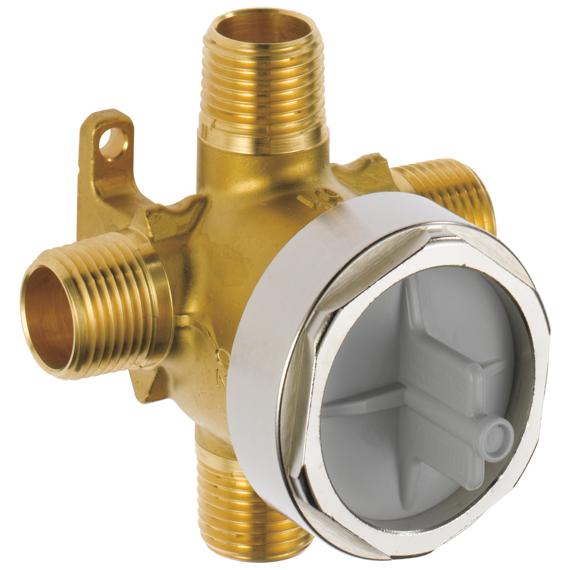Delta R11000 3/6 Setting Diverter Rough-In Valve for Shower Systems - Perfect for Bathroom Remodeling and Plumbing Installations
