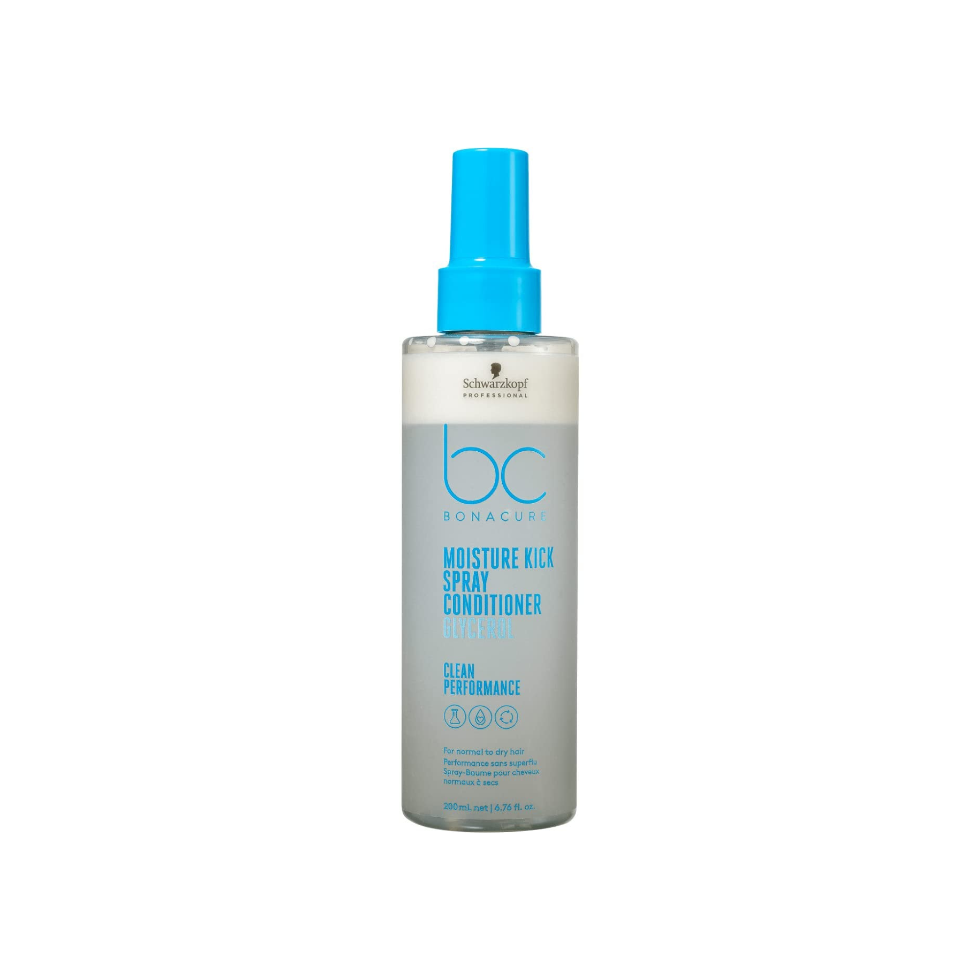 Bonacure BC Moisture Kick Spray Conditioner for Dry & Damaged Hair - Hydrating Leave-In Treatment for Salon-Quality Results at Home | Perfect for Daily Use & Post-Wash Care