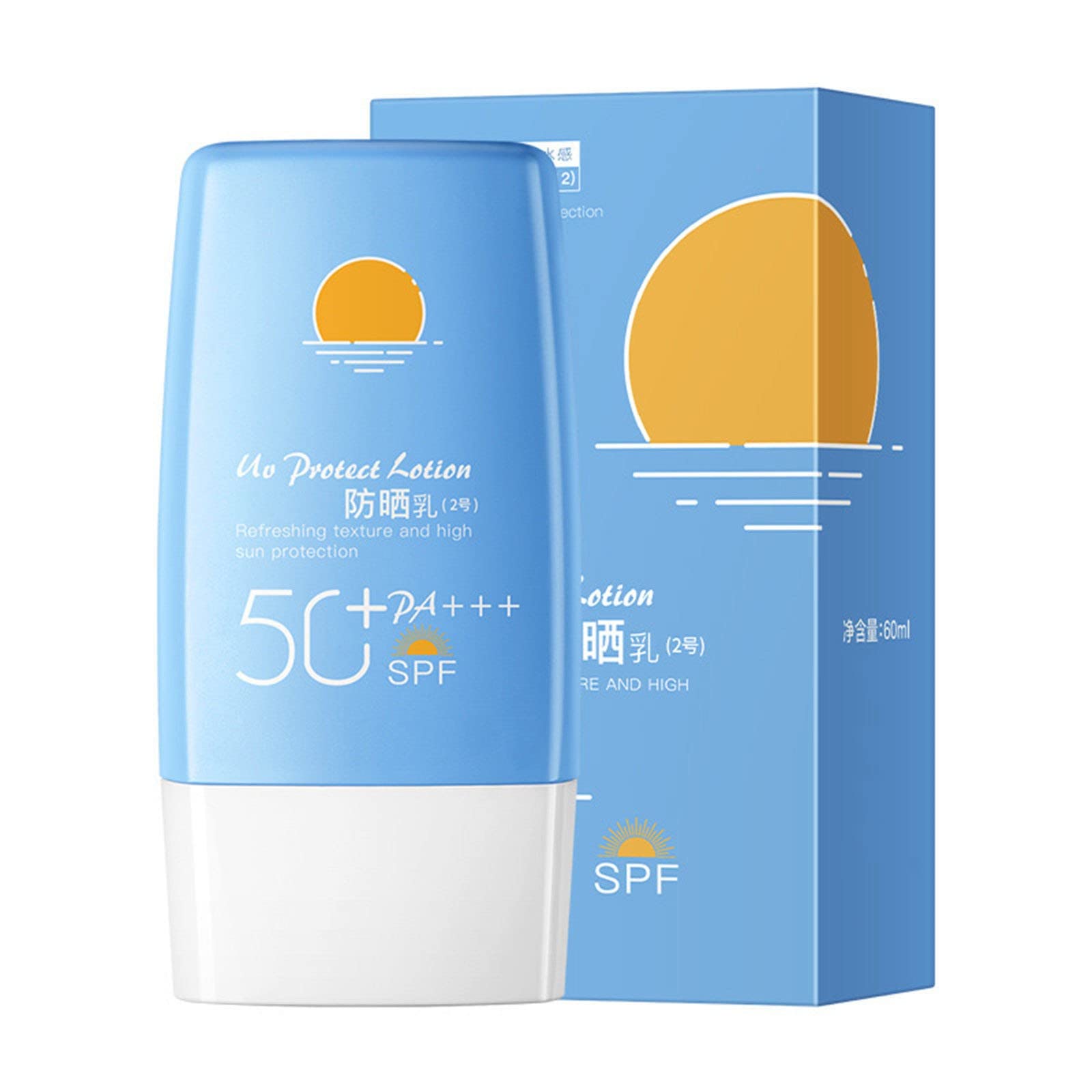 BosDarm SPF 50 Clear Skin Dry Sunscreen for Acne Prone Skin - Oil Free, Non-Greasy, Oxybenzone Free Face Sun Lotion - Perfect for Daily Use, Outdoor Activities & Sensitive Skin Care