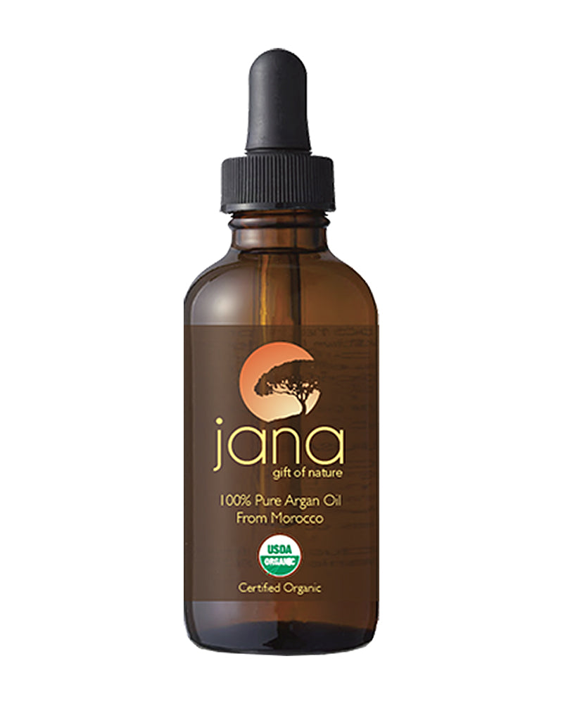 100% Pure Argan Oil by Jana Gift of Nature - Organic Moroccan Hair & Skin Care Treatment for Dry Hair, Frizzy Hair, Wrinkles & Acne - Perfect for Daily Moisturizing, Anti-Aging & Hair Growth