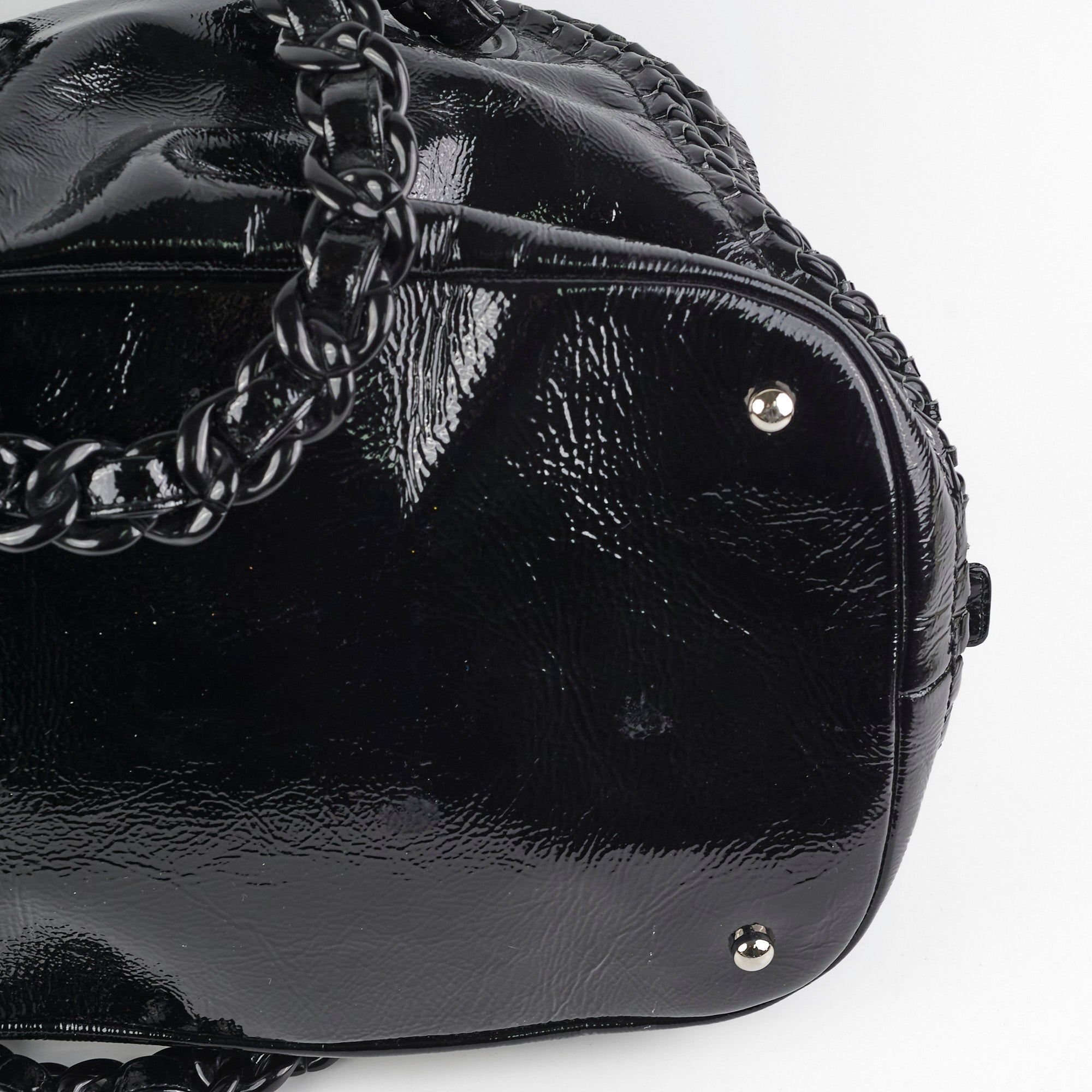 Chanel Bowling Shoulder Bag Black - Luxury Designer Handbag for Women | Perfect for Casual Outings, Shopping & Travel