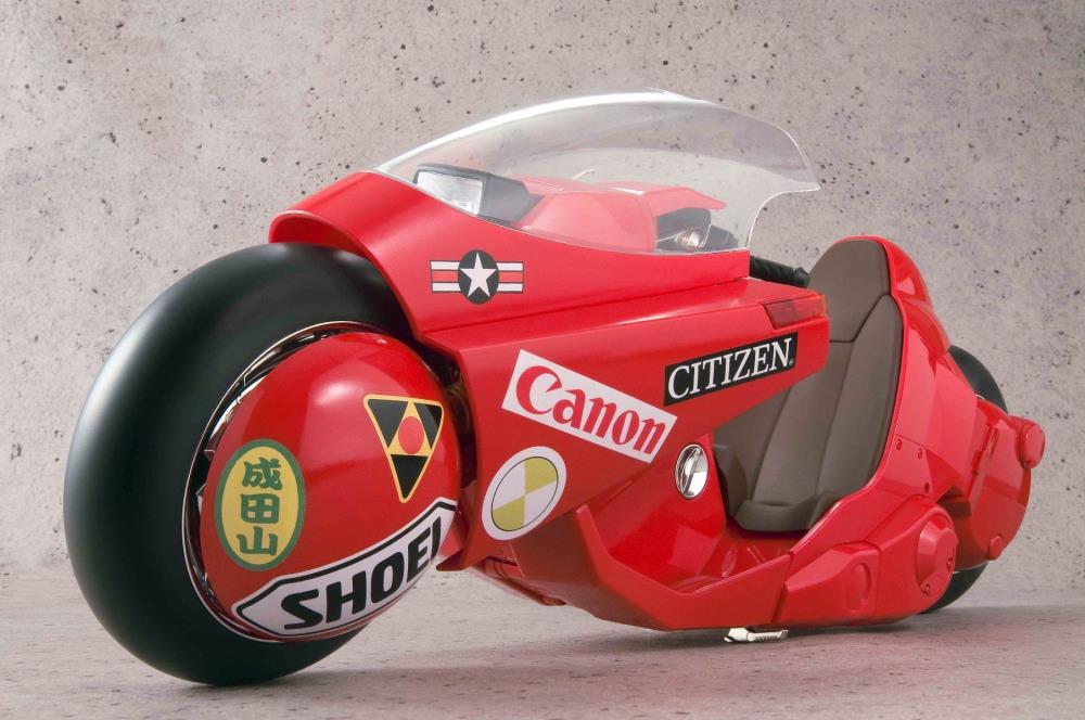 Bandai Soul Of Popynica 1/6 Scale Akira Kaneda's Motorcycle Model - Premium Collectible Anime Figure for Display & Gift (Revival Version) - Perfect for Anime Fans, Home Decor & Office Display