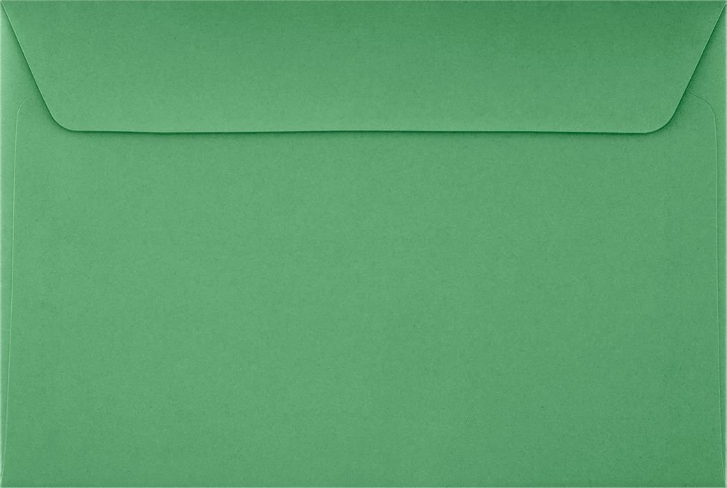 Premium 6x9 Booklet Envelopes - 80lb Text Weight, Holiday Green (Pack of 500) | Perfect for Greeting Cards, Wedding Invitations & Business Mailings