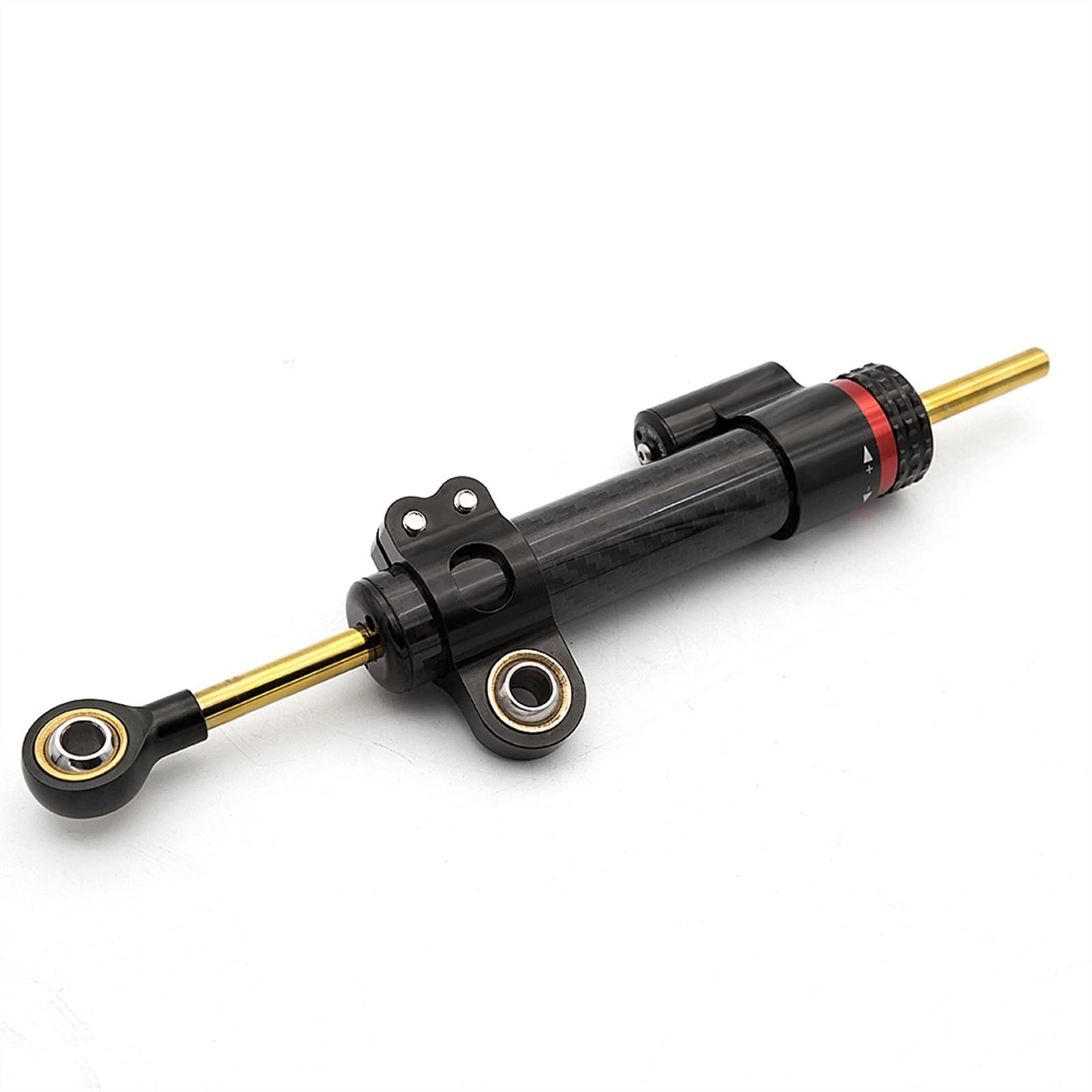 Carbon Fiber Motorcycle Steering Damper Stabilizer Kit for Kawasaki Ninja 600 ZX-6R (ZX6R) - Green | High-Performance Vibration Dampening & Handlebar Stabilization | Perfect for Racing, Track Days & Highway Riding