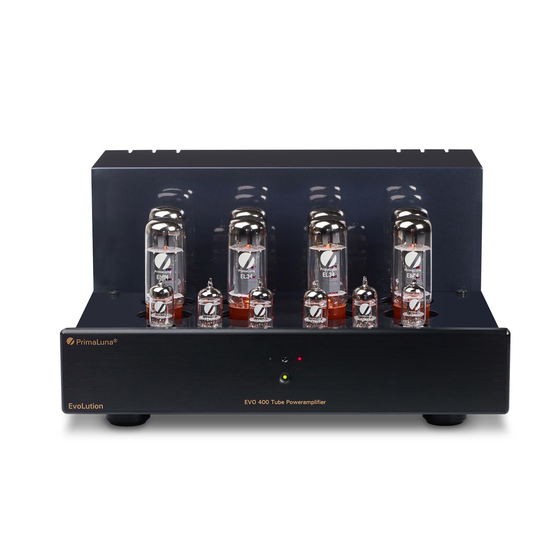 PrimaLuna EVO 400 Tube Power Amplifier - High-End Audio Equipment for Home Theater & Stereo Systems | Perfect for Audiophiles & Music Lovers