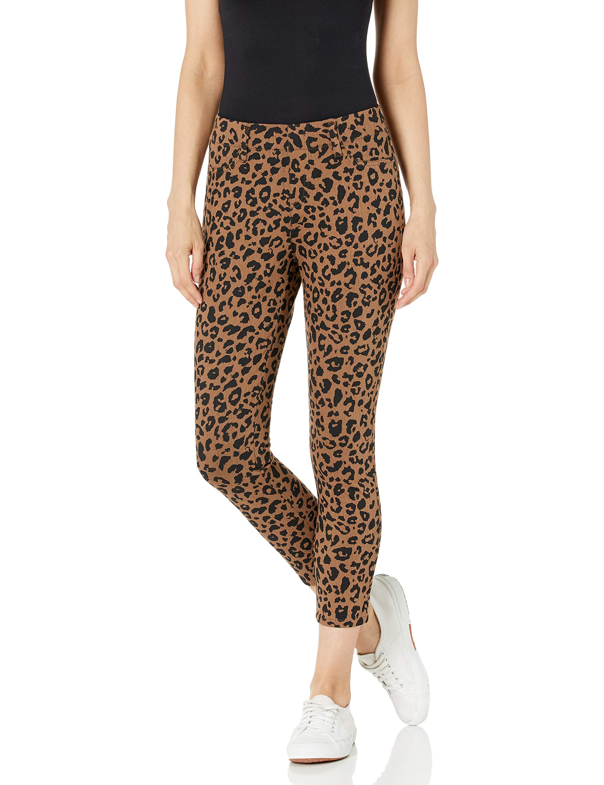Amazon Essentials Women's Pull-on Knit Capri Jegging Pants - Stretchy Comfort Fit for Yoga, Travel & Casual Wear
