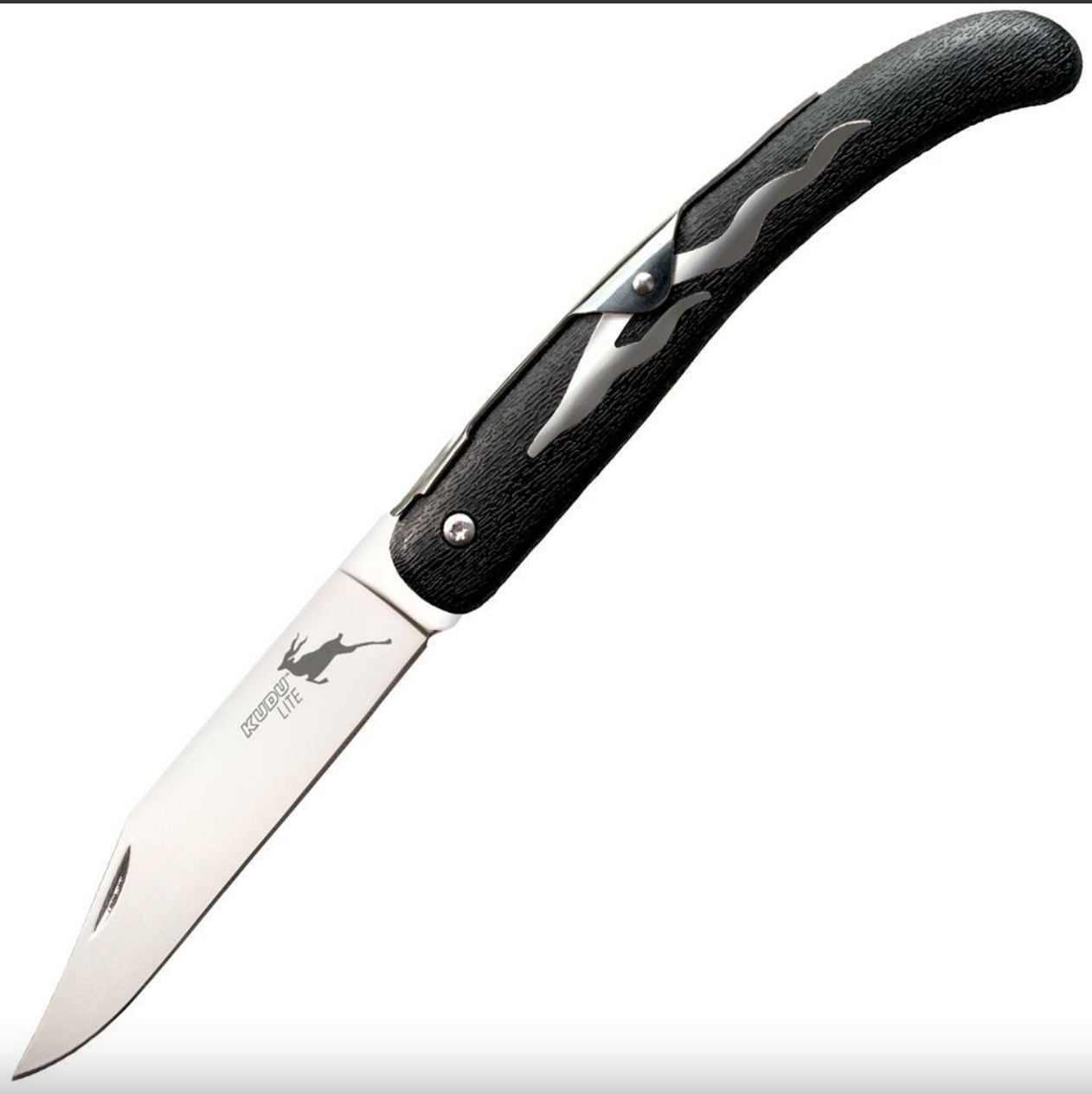 Cold Steel CS 20KJ Kudo Lite SlipJoint Folding Knife with Zy-Ex Handles - EDC Pocket Knife for Outdoor Camping, Hiking & Everyday Carry