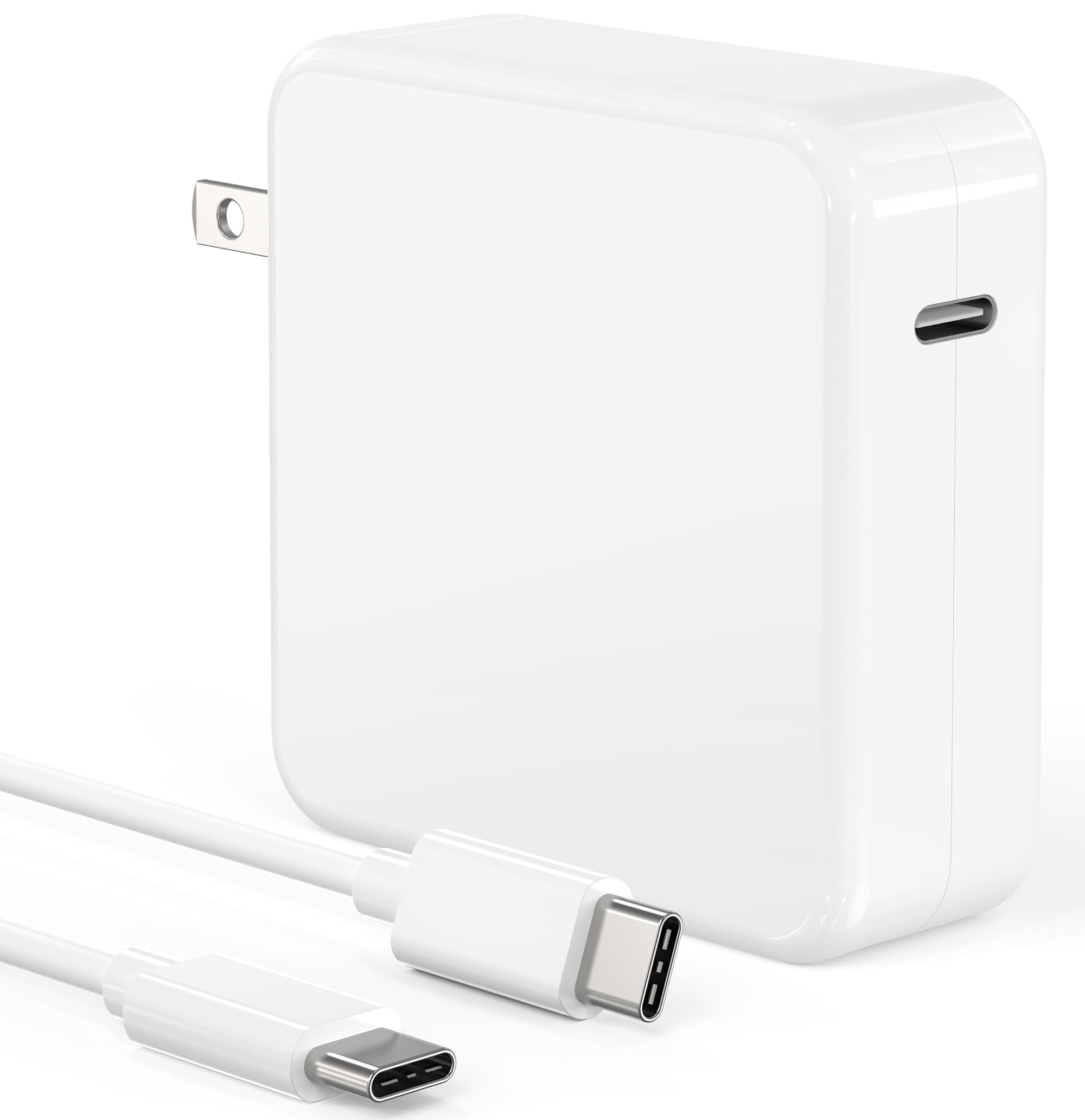 100W USB C Charger for MacBook Pro 16/15/14/13 Inch - Fast Charging Power Adapter with Type C Port | Travel Laptop Charger for Work, Study & Business Trips