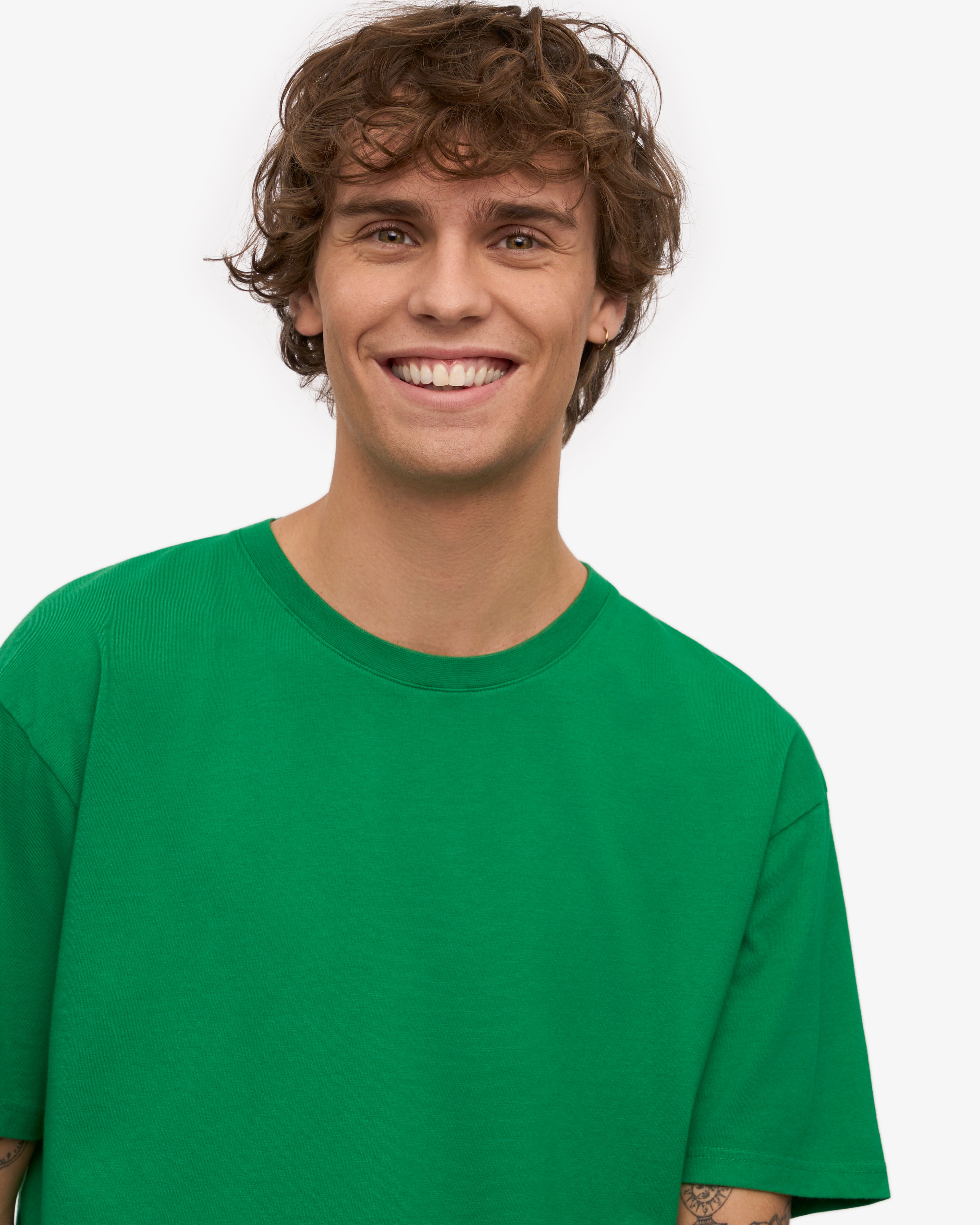 Classic Organic Cotton T-Shirt for Men & Women | Soft & Comfortable Kelly Green Tee | Perfect for Casual Wear, Gym & Outdoor Activities