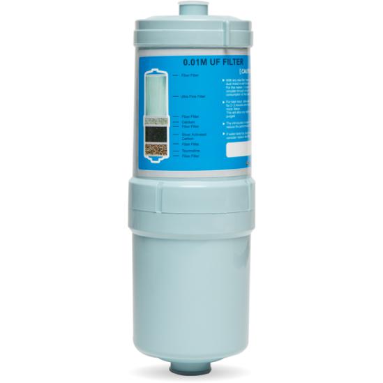 AlkaViva .01M Ultra AlkaBlue Water Filter - Premium Alkaline Water Filtration System for Home & Office Use - Improves Taste & Hydration
