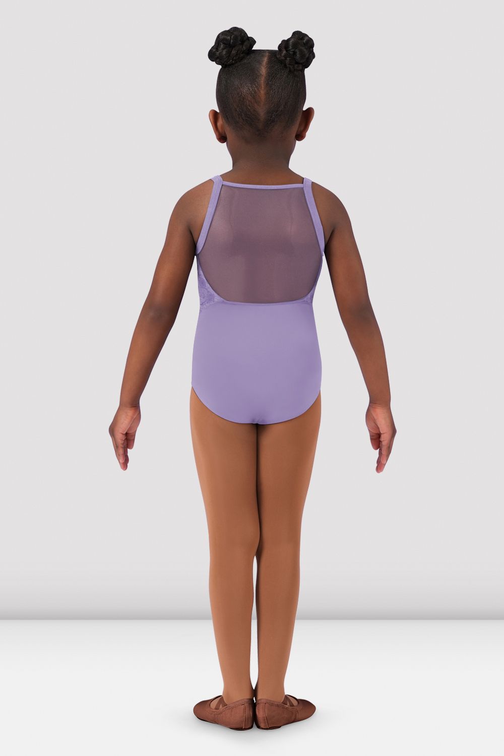 Girls Kendra Mesh Back Leotard - Ballet Dance Gymnastics Leotard for Kids - Perfect for Ballet Class, Dance Practice & Performance
