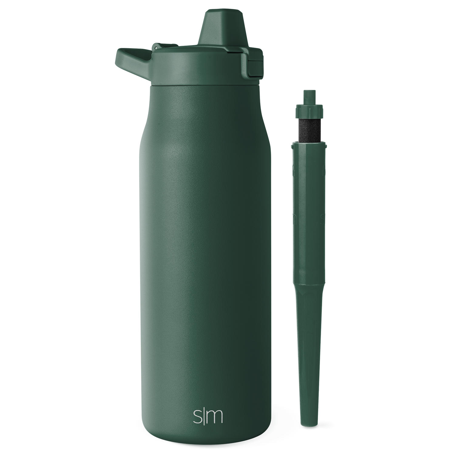 Stainless Steel Flip Top Straw Lid with Simple Filter - Perfect for Tumbler Cups, Travel Mugs & Reusable Water Bottles