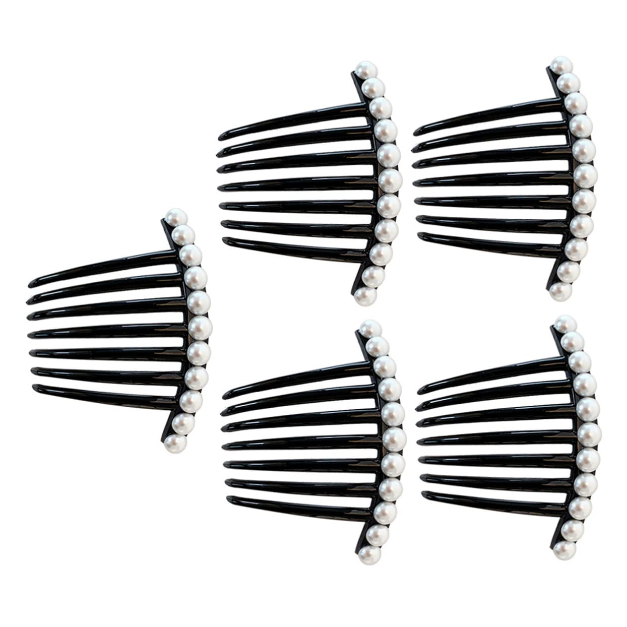 FOMIYES 5-Piece Hair Clips & Side Combs for Women - Elegant Hair Accessories for Weddings, Parties & Special Occasions - Perfect for Updos, Half-Up Styles & Everyday Wear