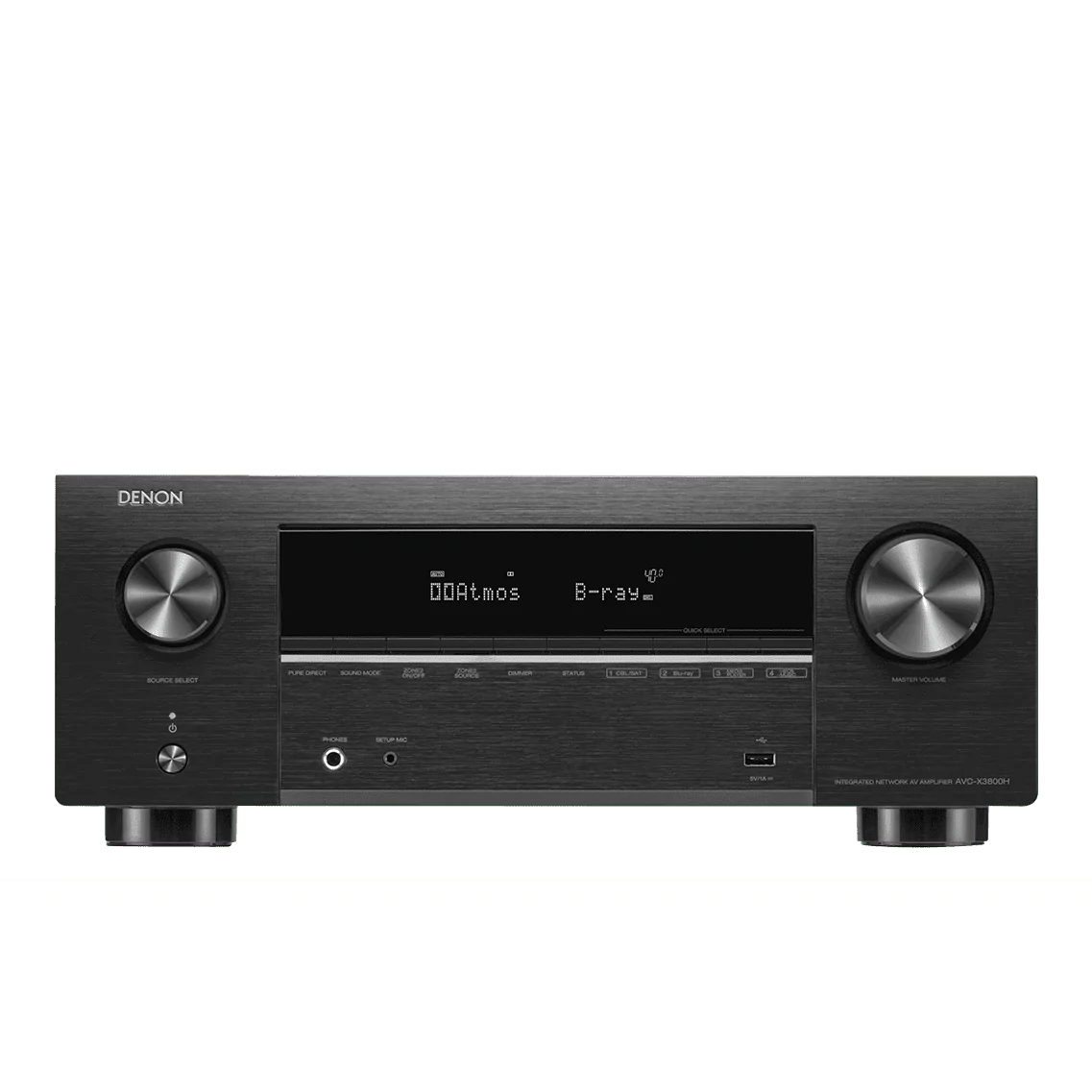 Denon AVC X3800H 9.4 Channel 8K AV Receiver with Dolby Atmos & IMAX Enhanced - Premium Home Theater Audio System for Movies, Gaming & Music Streaming
