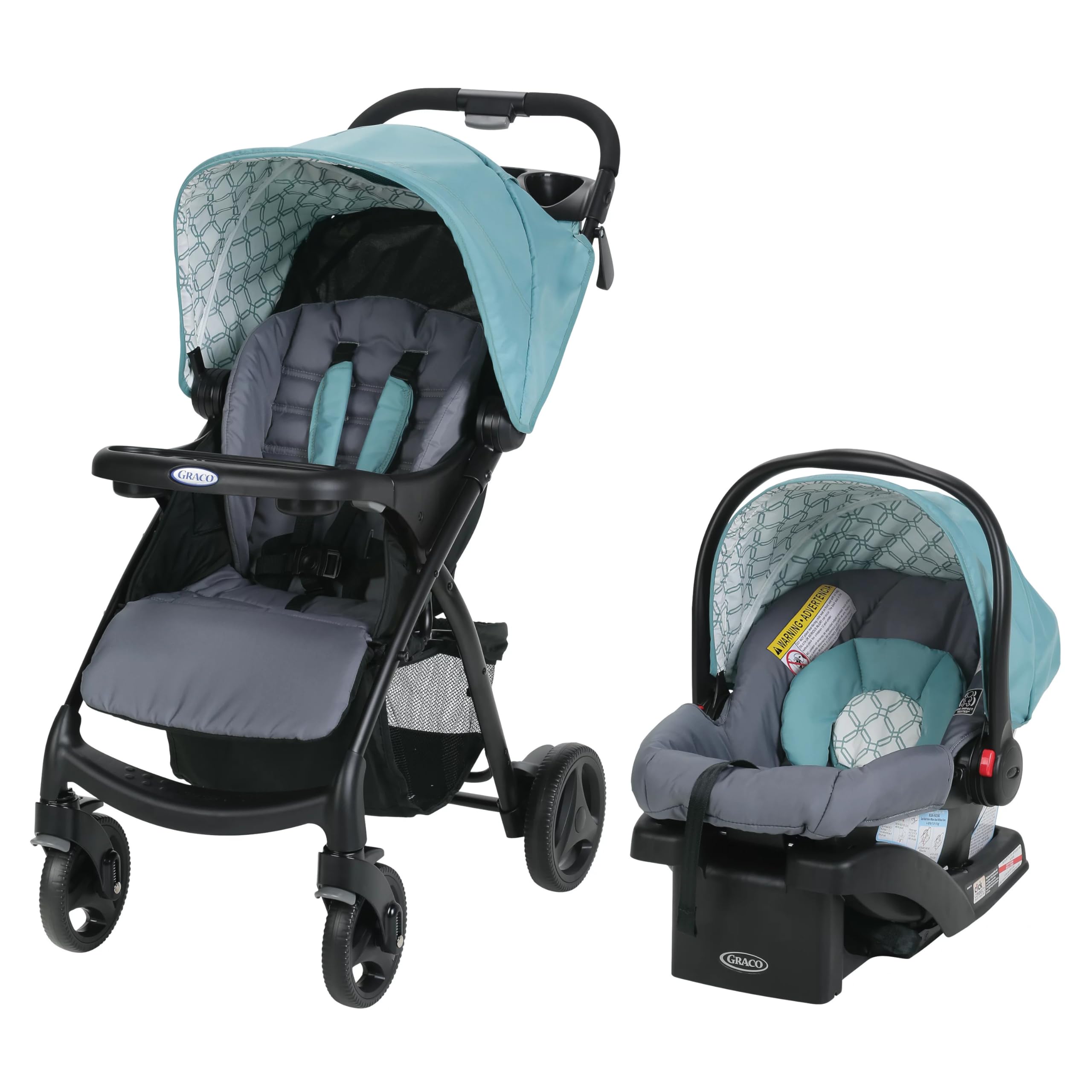 Graco Verb Travel System with Stroller & SnugRide 30 Infant Car Seat - Lightweight Baby Stroller & Car Seat Combo for Newborns | Perfect for Travel, Shopping & Daily Outings