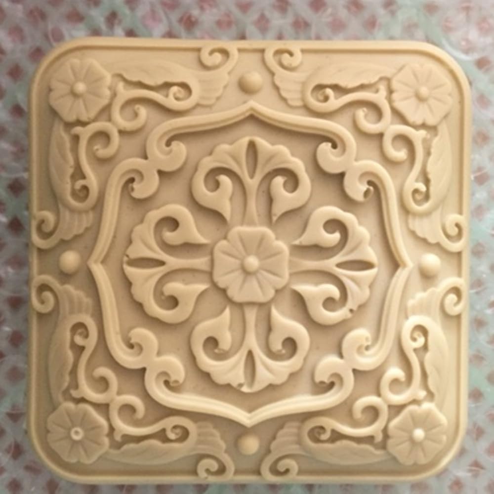 Premium Silicone Soap Molds for DIY Handmade Soap Making - Flower Shaped Reusable Candle & Resin Molds (Set of 6) - Perfect for Home Crafts, Wedding Favors, and Spa Gifts