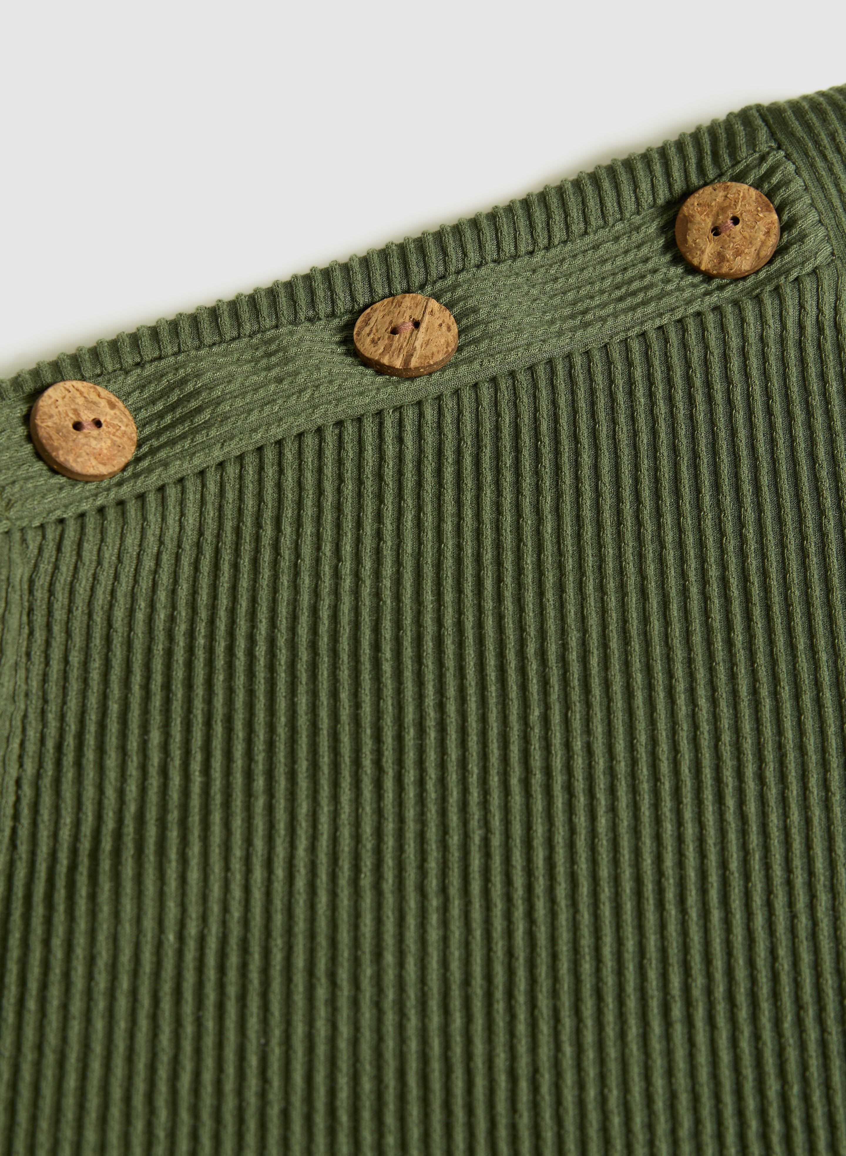 Stylish Button Detail Top for Women - Trendy Blouse with Unique Button Design - Perfect for Casual Outings, Office Wear & Date Nights
