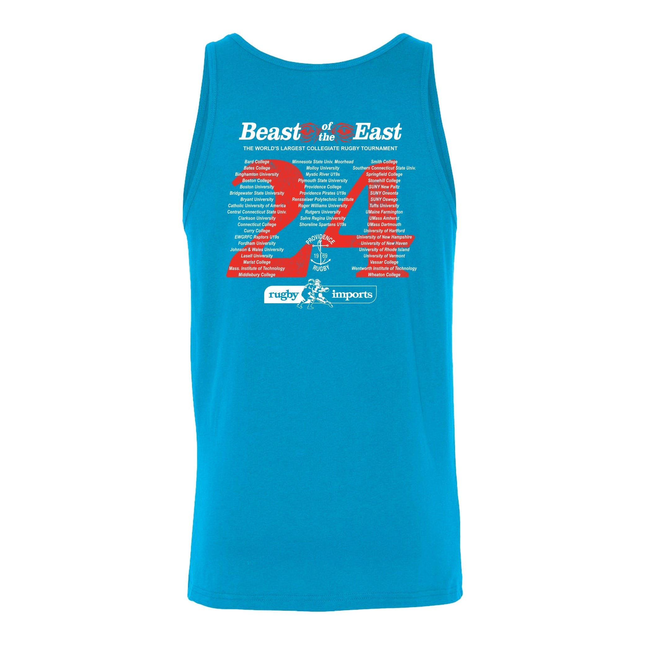 BOE '24 King of Rugby Tank Top - Breathable Quick-Dry Performance Shirt for Rugby Training & Sports - Perfect for Rugby Matches, Gym Workouts, and Outdoor Activities