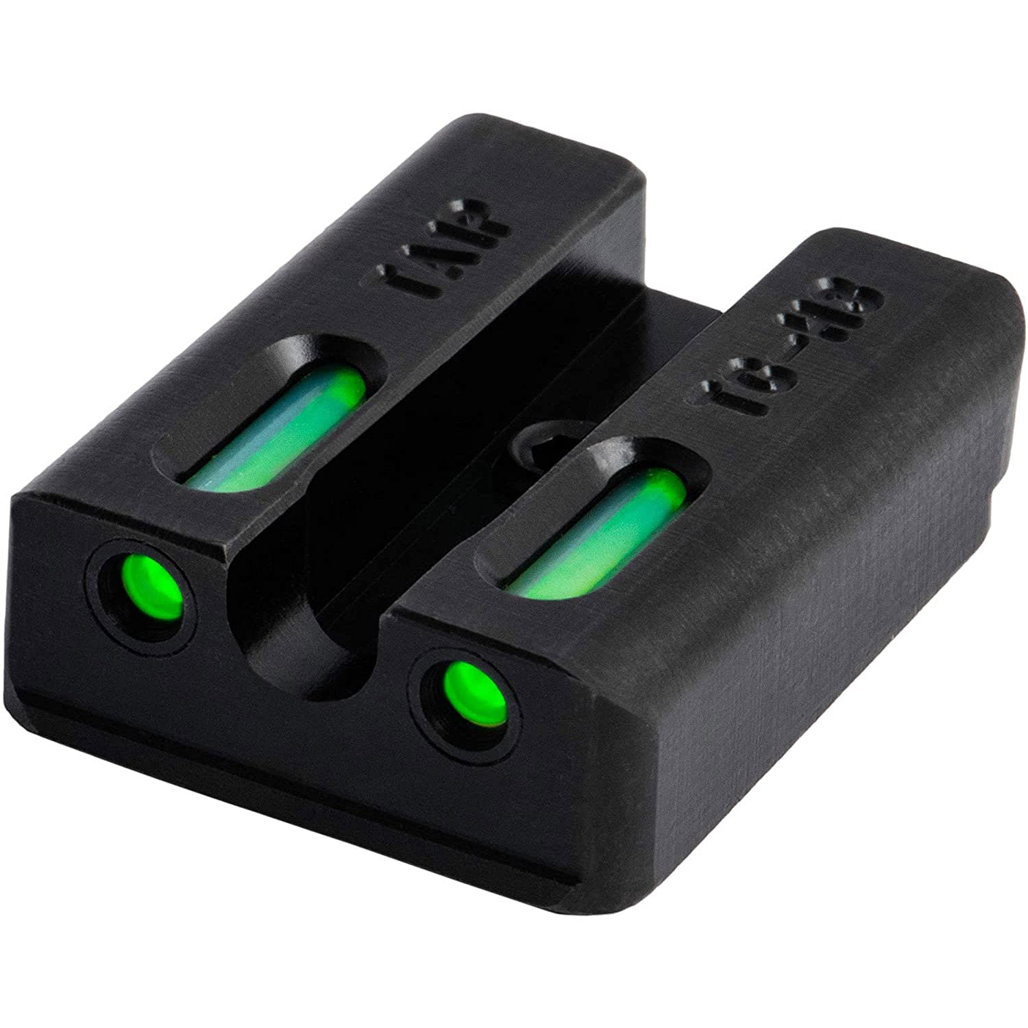 Truglo TFX PRO Handgun Sight - Glow in Dark Tritium & Fiber Optic Night Sights for Pistols | Compact, Durable, Snag-Free Design | Ideal for Low Light Shooting, Home Defense & Tactical Training
