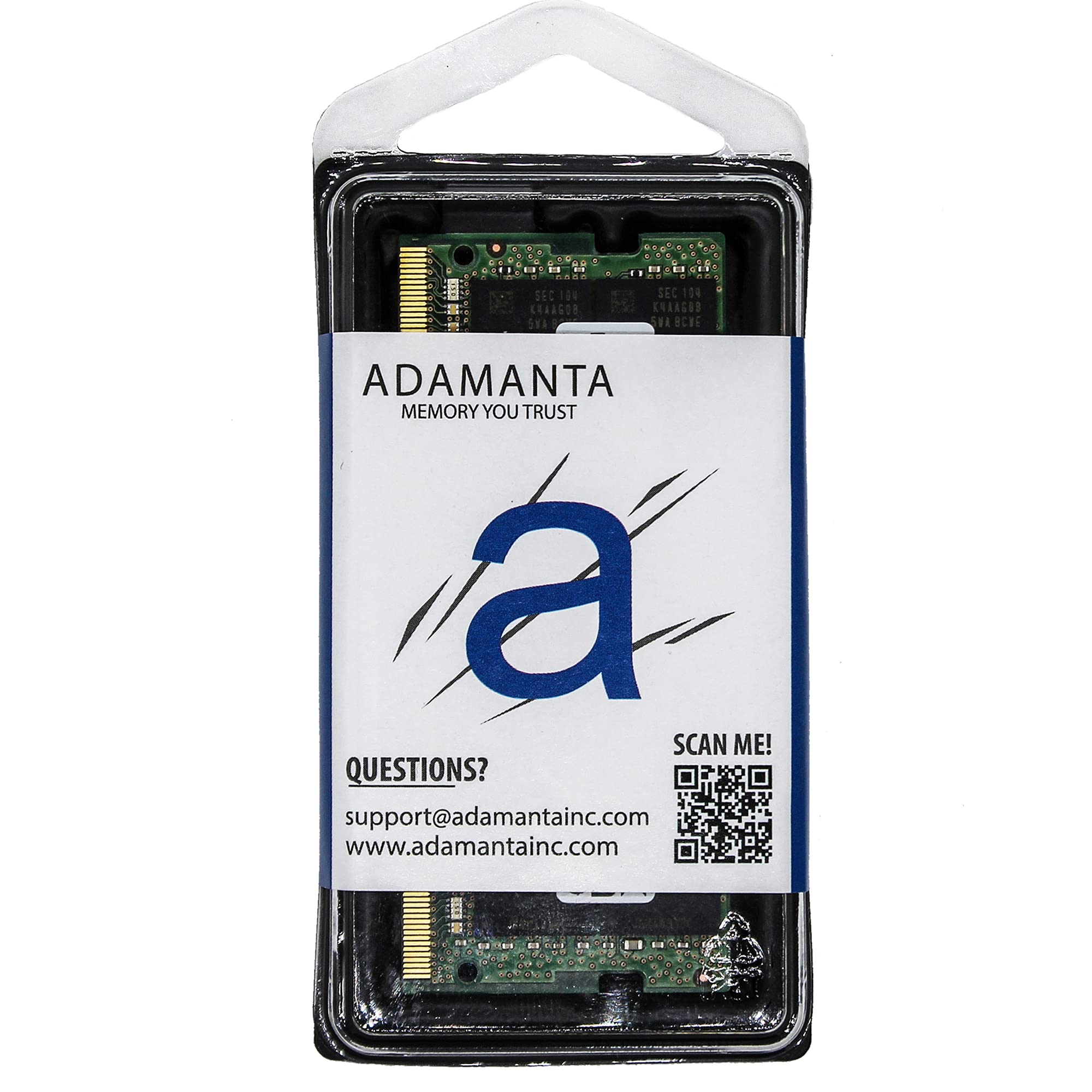 Adamanta 16GB (1x16GB) DDR4 2666MHz SODIMM RAM for HP Omen 17 & Pavilion 17 Laptops - PC4-21300, CL19, 1.2V, 2Rx8 Memory Upgrade - Perfect for Gaming, Multitasking & Performance Boost