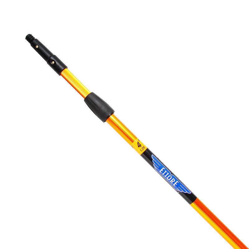 Ettore 2-Section Extendable Reach Pole for High Windows & Ceilings - Perfect for Cleaning, Painting & Home Maintenance