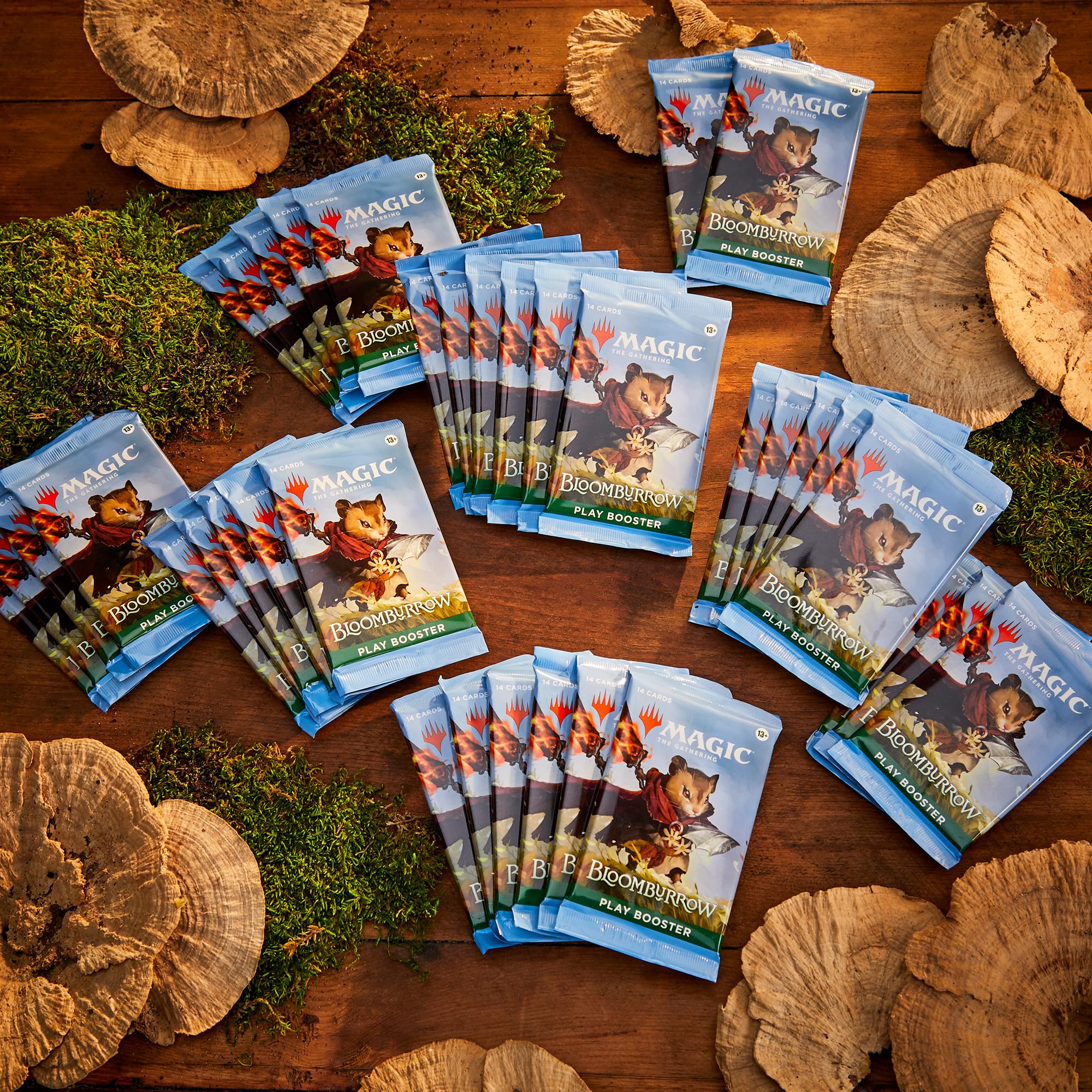 Magic: The Gathering Bloomburrow Play Booster Box - 36 Packs (504 MTG Cards) | Collectible Trading Card Game for Deck Building & Strategy Battles | Perfect for Game Nights & Tournaments