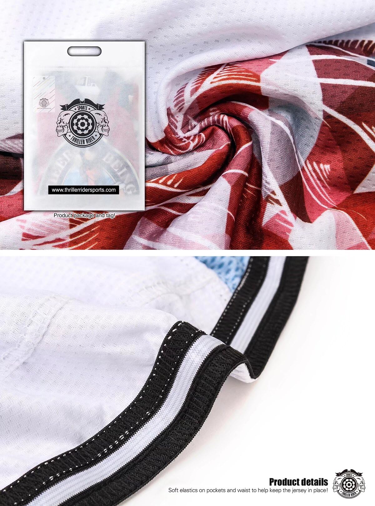 Men's Mountain Bike Short Sleeve Cycling Jersey - Breathable & Moisture-Wicking for Outdoor Sports | Perfect for Trail Riding, Road Cycling & Adventure Racing