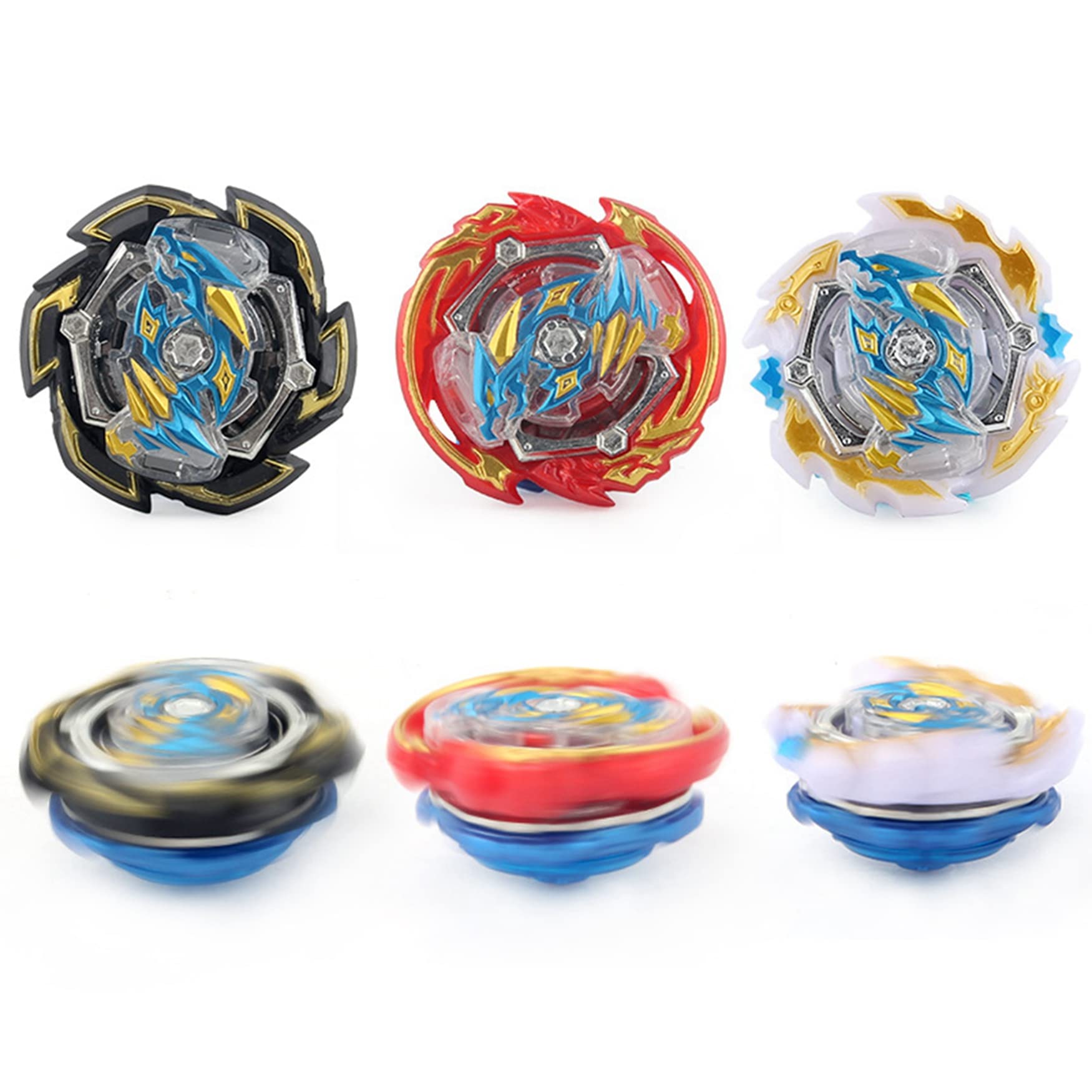 Beyblade Burst Booster GT Starter B-133 3-in-1 Ace Dragon St.Ch Spinning Top Battle Set with B-184 Custom String Launcher (LR Spin) & Grip - Premium Beyblade Toys for Competitive Battles & Collection - Perfect for Tournaments, Birthday Gifts & Kids' Playtime
