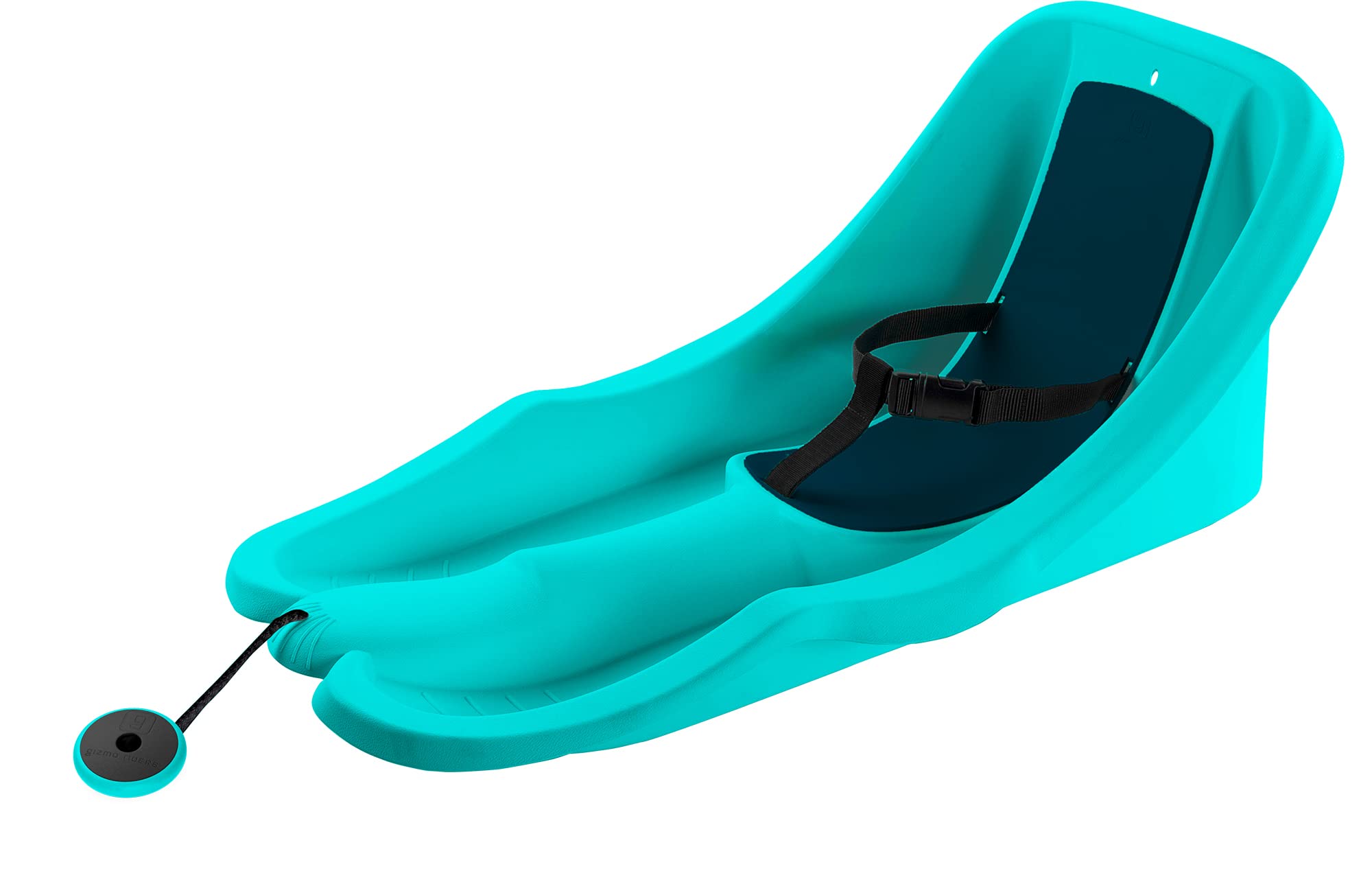 **Baby & Toddler Snow Sled with 3-Point Safety Harness – Retractable Tow Strap, Anti-Slip Seat, Durable Plastic Design for Kids 6 Months+ (Up to 55 lbs) – Perfect for Winter Play, Snow Hills & Backyard Fun**