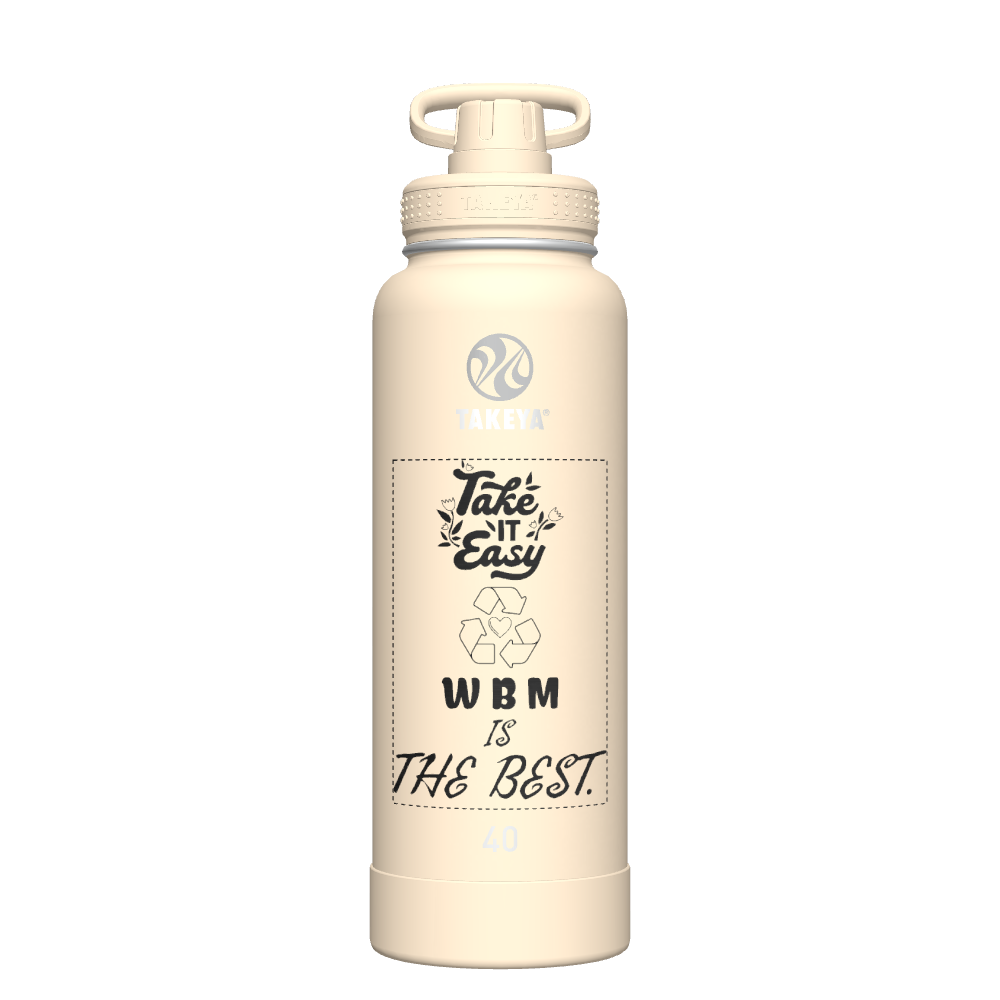40oz Leak-Proof Bottle Spout Lid for Oat Milk - Customizable & BPA-Free - Perfect for Smoothies, Coffee, and On-the-Go Drinks