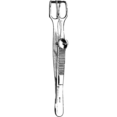 Cottle Columella Forceps 4 1/2