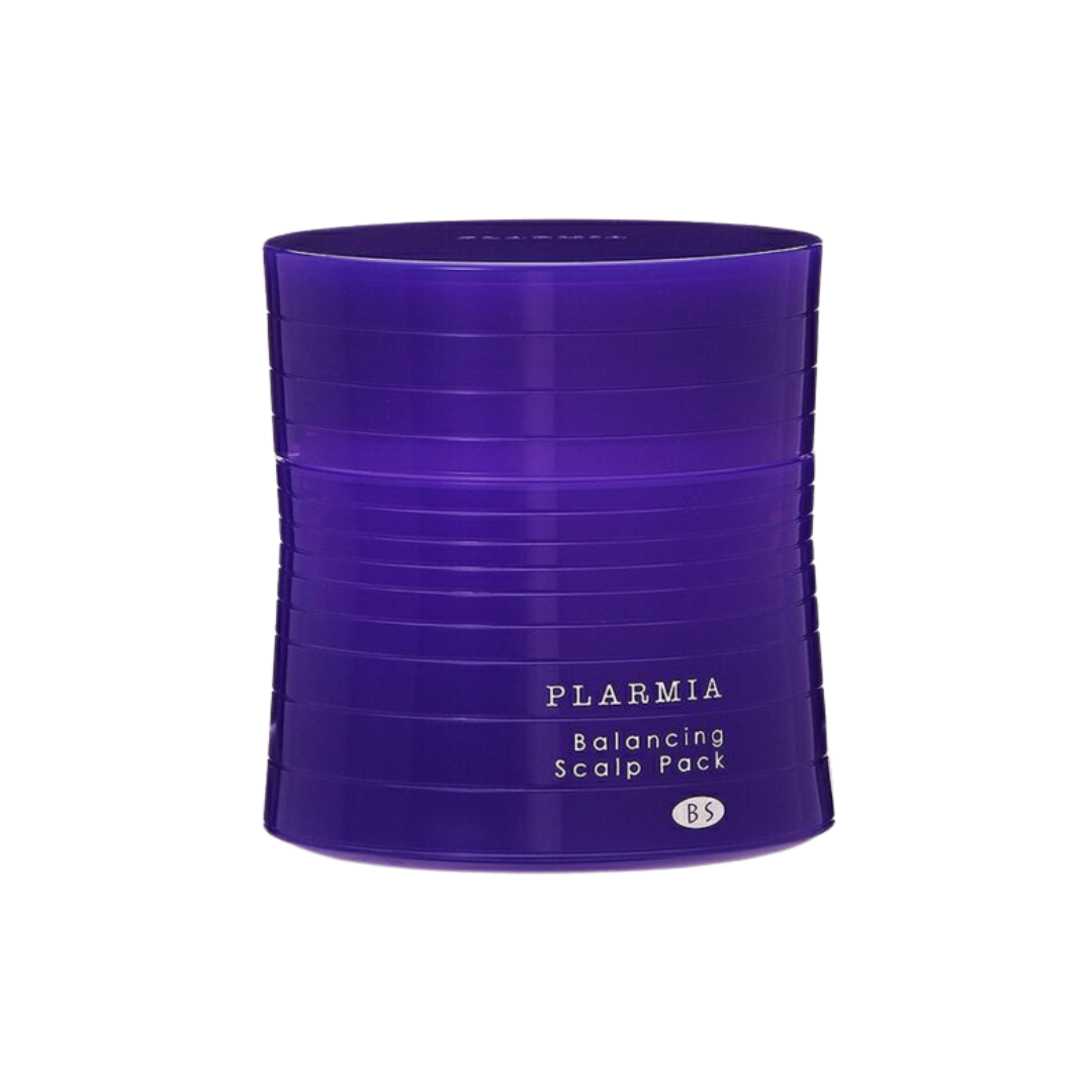 Milbon Plarmia Balancing Scalp Pack - Moisturizing Hair Mask for Dry & Damaged Hair - 200g Deep Conditioning Treatment - Perfect for Salon-Quality Hair Care at Home